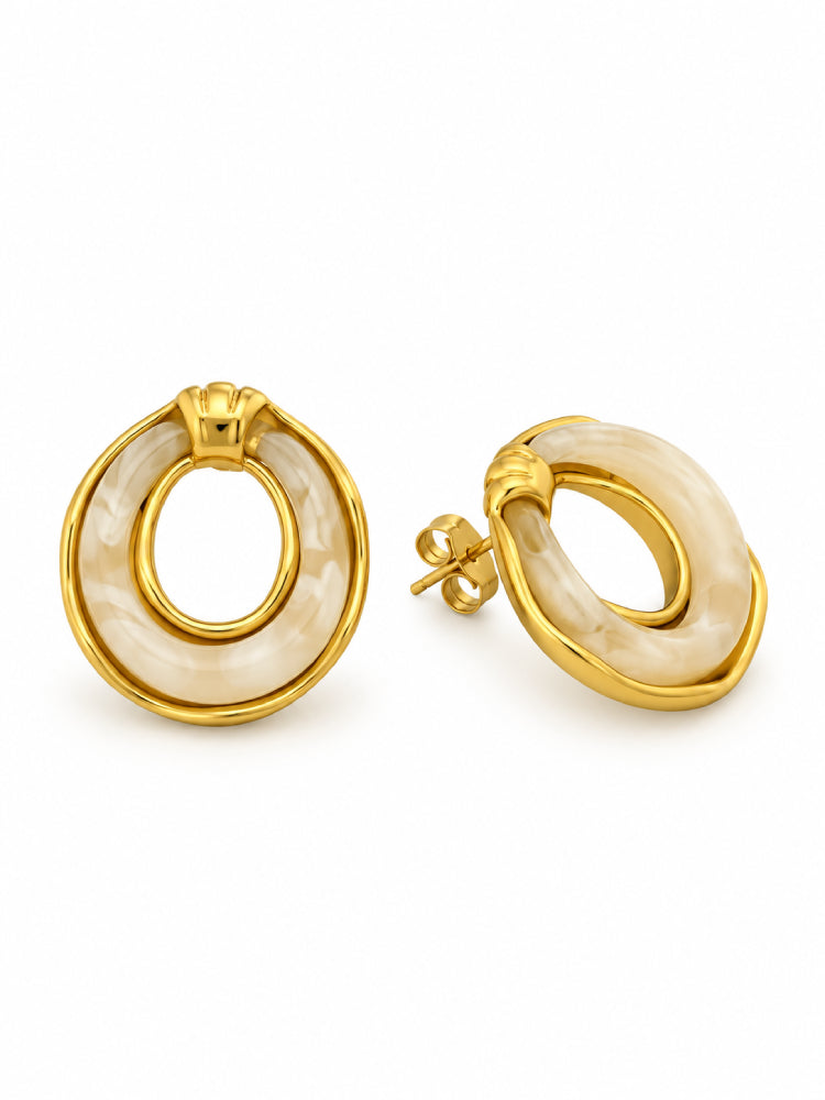 Argollas Doble Óvalo