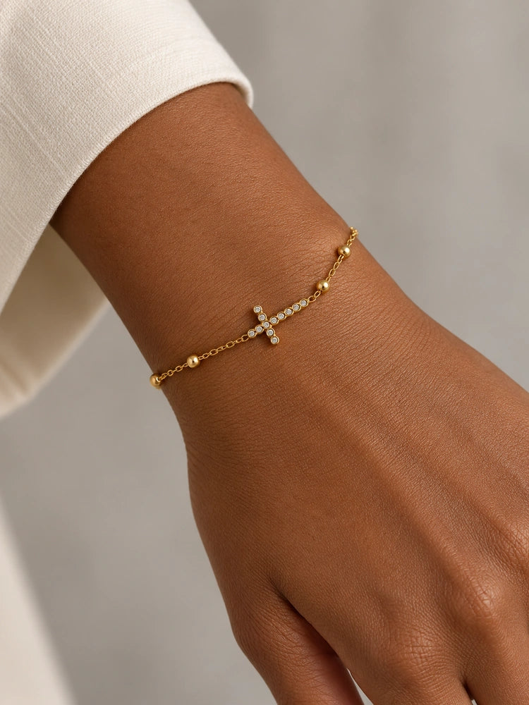 Pulsera Cruz de Luz