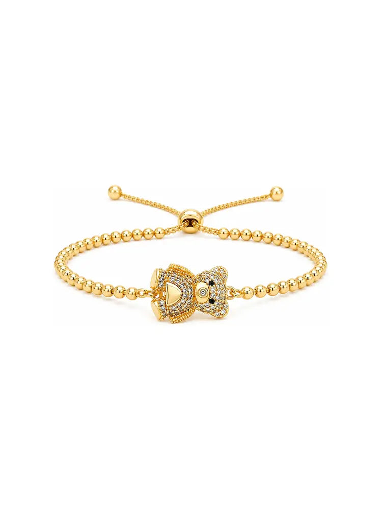 Pulsera Osito con Circonias
