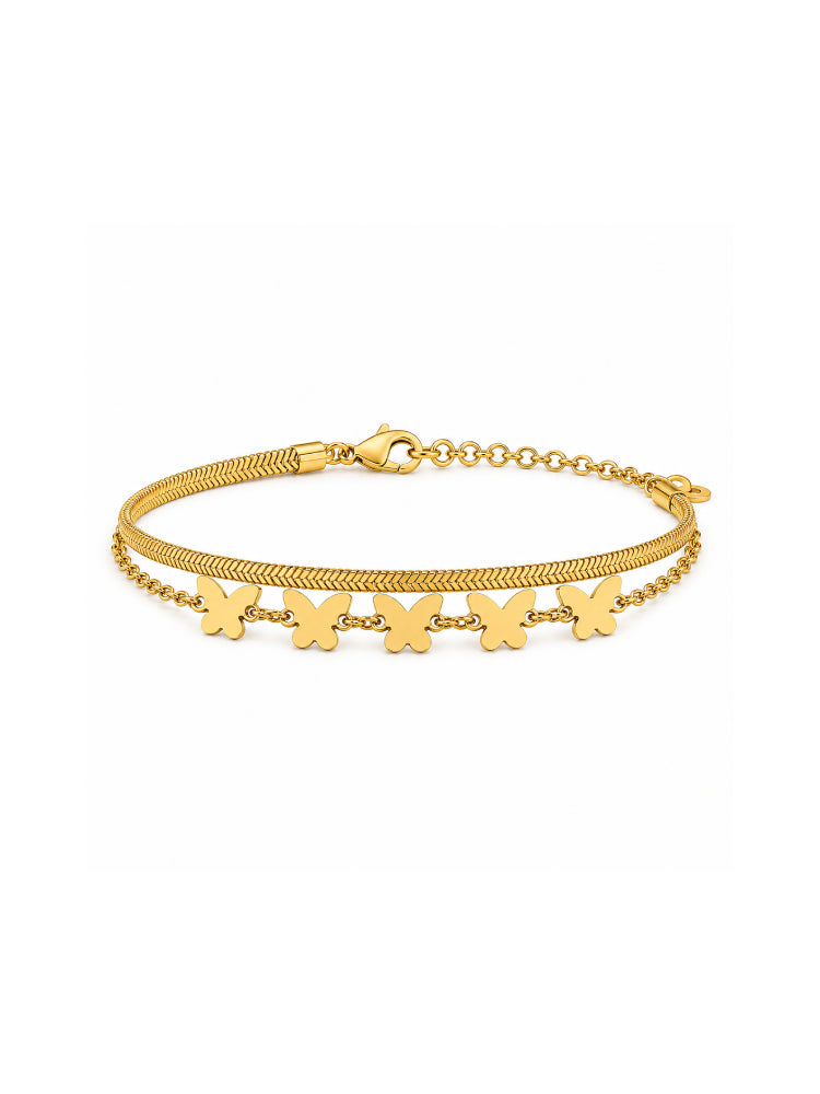 Pulsera Cinco Mariposas