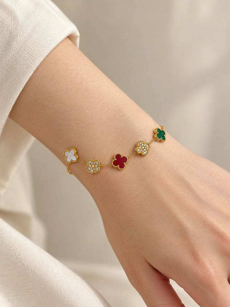 Pulsera Tréboles de Colores