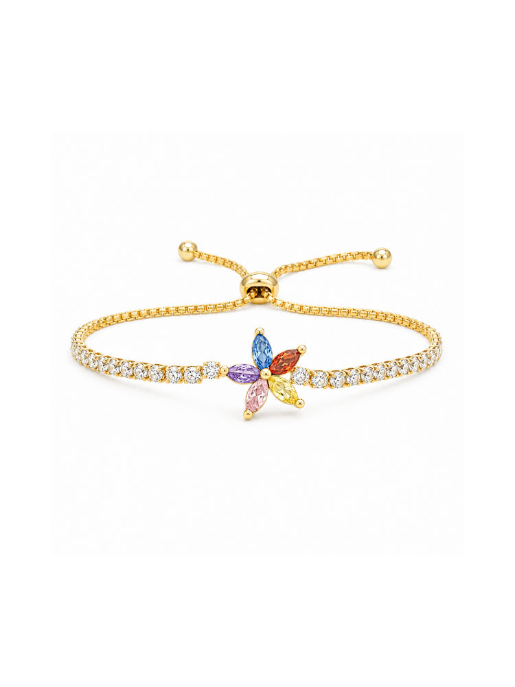 Pulsera Flor Multicolor