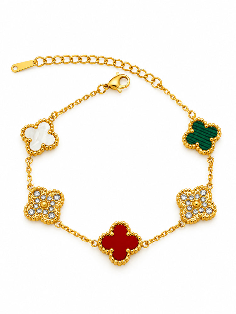 Pulsera Tréboles de Colores