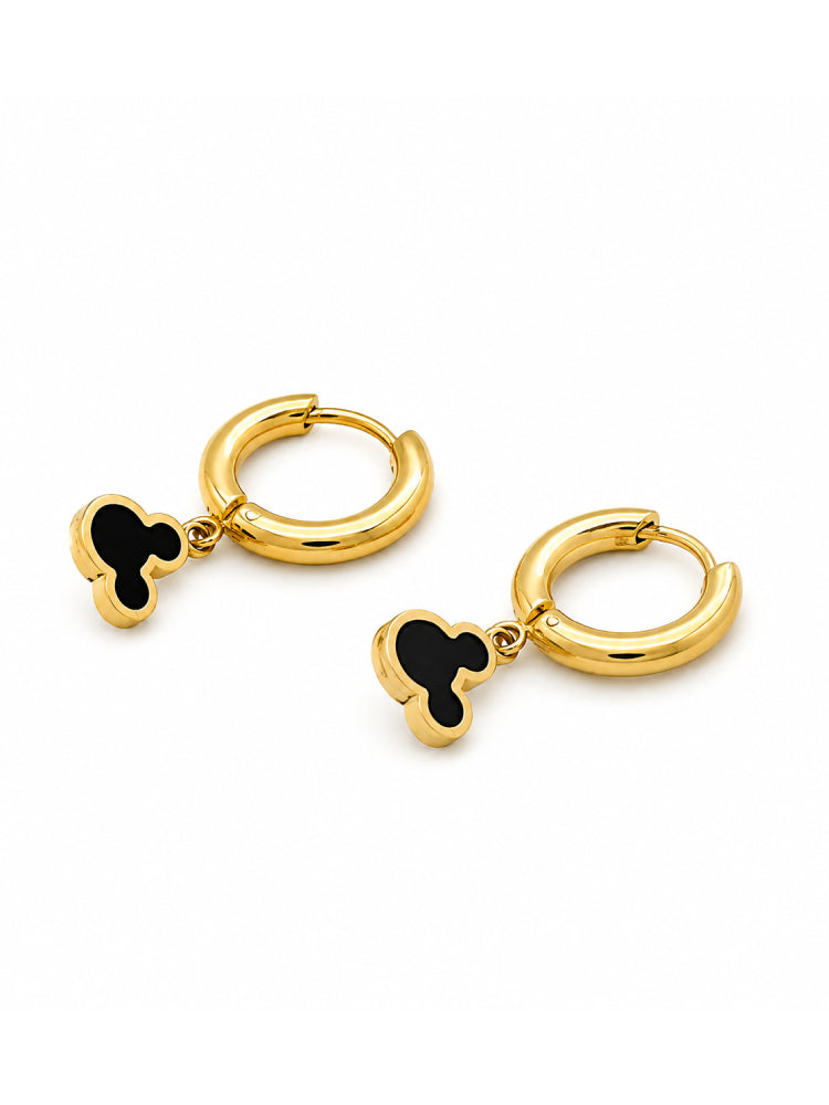 Argollas Trébol Negro