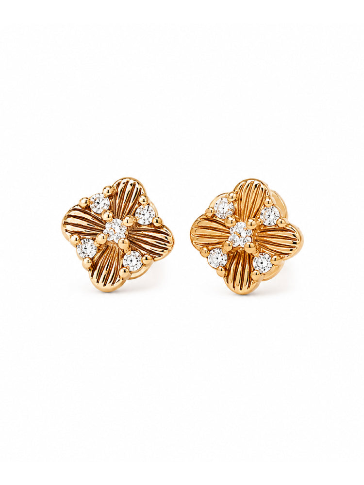 Aretes Flor Radiante