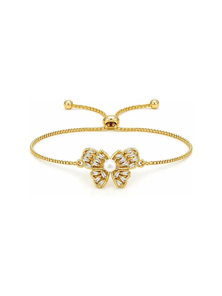 Pulsera Mariposa con Circonias