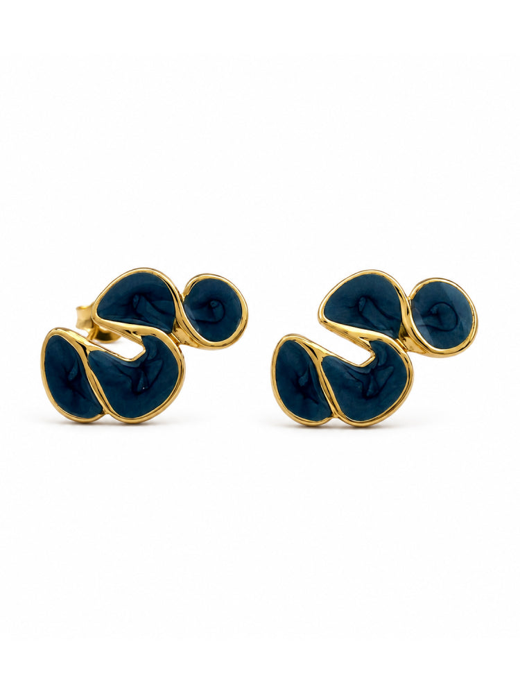 Aretes Aura Azul
