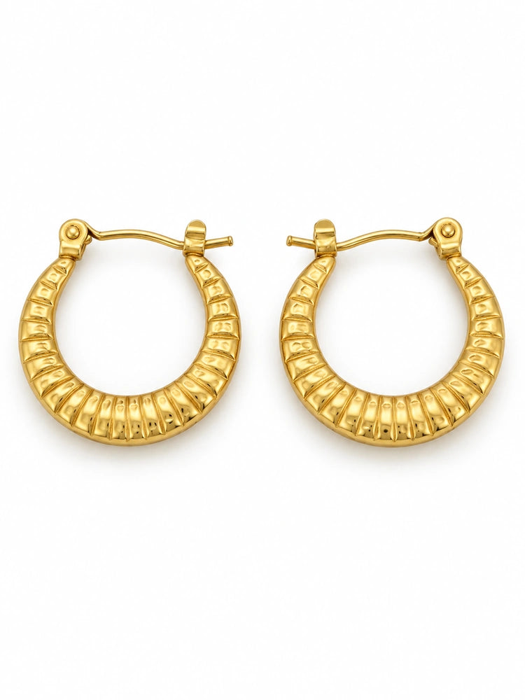 Argollas Acordeón Dorado