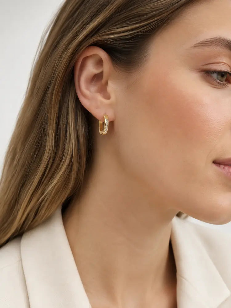 Argollas Brillo Elegante