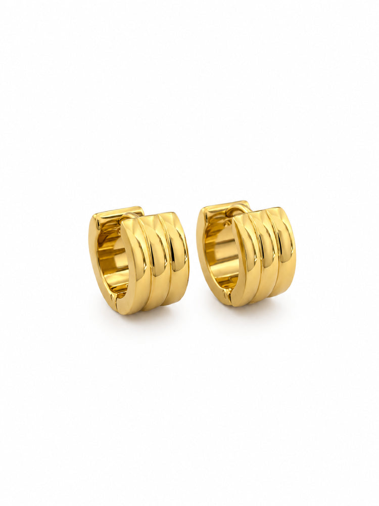 Argollas Ondas Doradas