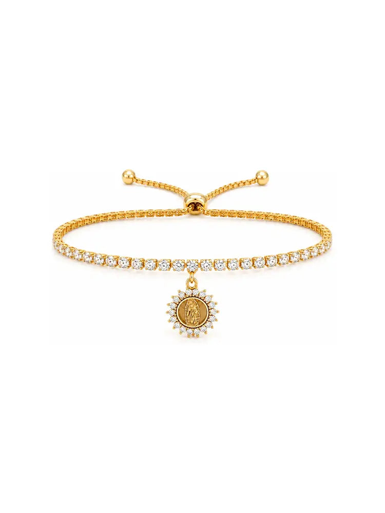 Pulsera Tenis Virgen María