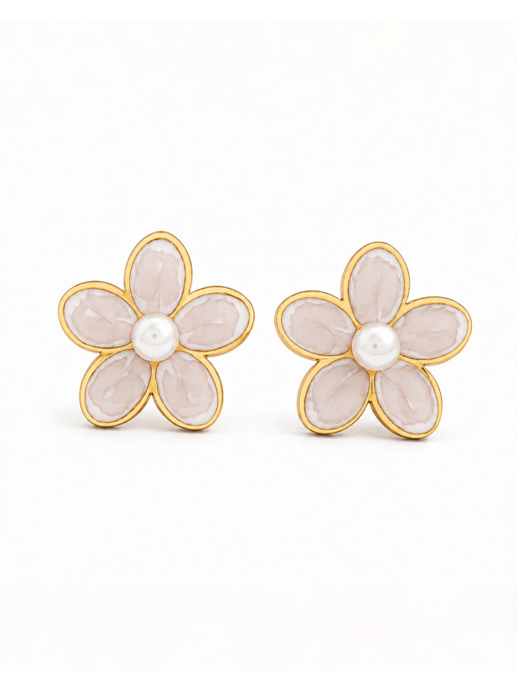 Aretes Margarita Nácar