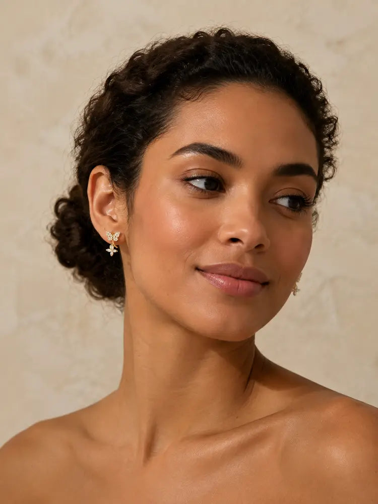 Aretes Mariposa Primavera