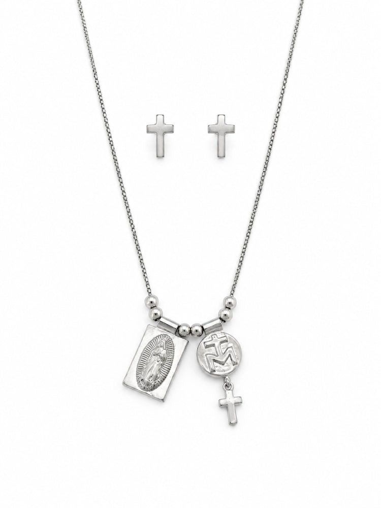 Conjunto Devoción Plateada
