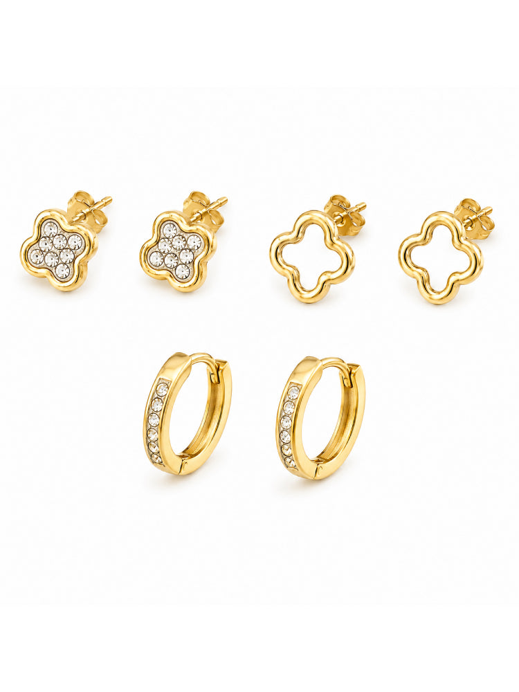 Set Trébol Brillante