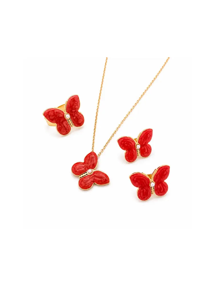Juego Mariposa Coral