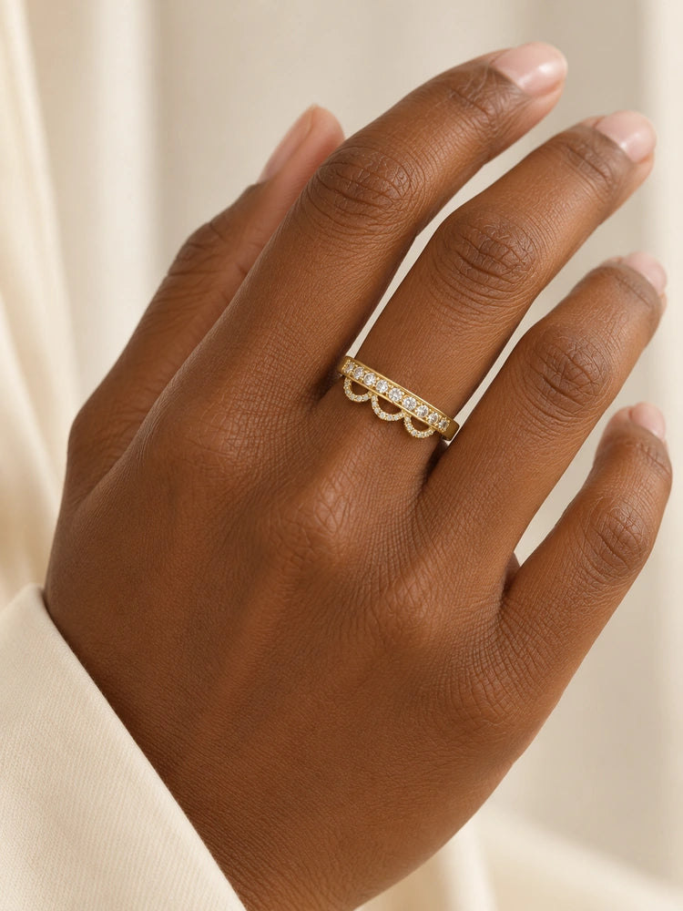 Anillo Corona de Luz